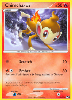 Chimchar Lv.8 - POP Series 8 (Common) [POP8-12]
