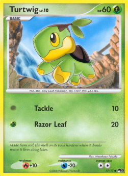 Turtwig Lv.10 - POP Series 8 (Common) [POP8-17]