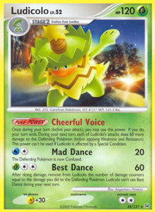 Ludicolo Lv.52 - Platinum (Rare) [PL-34]
