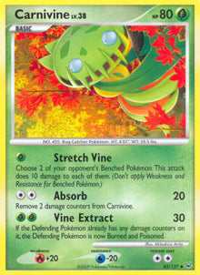 Carnivine Lv.38 - Platinum (Uncommon) [PL-43]