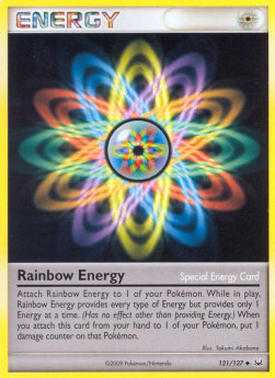 Rainbow Energy - Platinum (Uncommon) [PL-121]