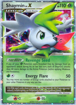 Shaymin LV.X - Platinum (Ultra Rare) [PL-127]