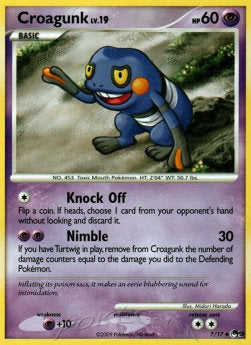 Croagunk Lv.19 - POP Series 9 (Uncommon) [POP9-7]