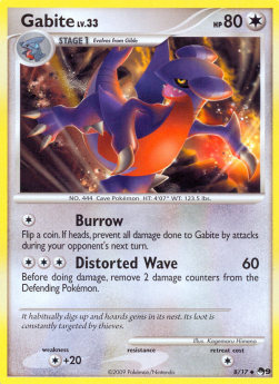 Gabite Lv.33 - POP Series 9 (Uncommon) [POP9-8]