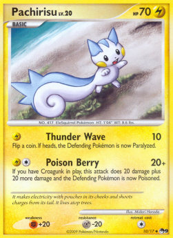 Pachirisu Lv.20 - POP Series 9 (Uncommon) [POP9-10]