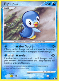 Piplup Lv.6 - POP Series 9 (Common) [POP9-16]
