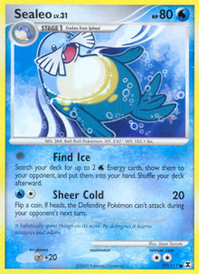 Sealeo Lv.31 - Rising Rivals (Common) [RR-77]