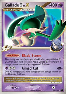 Gallade  LV.X - Rising Rivals (Ultra Rare) [RR-106]