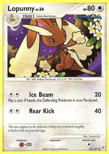 Lopunny Lv.34 - Supreme Victors (Uncommon) [SV-63]