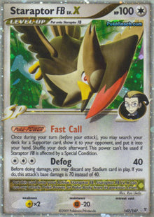 Staraptor  LV.X - Supreme Victors (Ultra Rare) [SV-147]