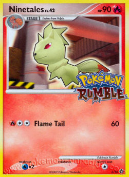 Ninetales Lv.42 - Pokémon Rumble (Fixed) [RM-3]