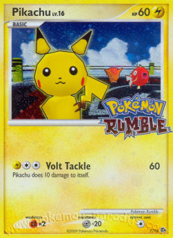 Pikachu Lv.16 - Pokémon Rumble (Fixed) [RM-7]
