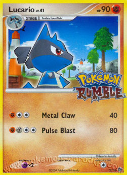 Lucario Lv.41 - Pokémon Rumble (Fixed) [RM-12]