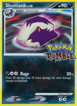 Skuntank Lv.35 - Pokémon Rumble (Fixed) [RM-13]