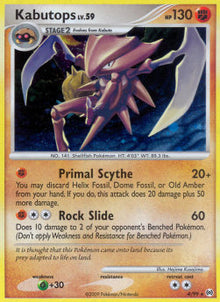 Kabutops Lv.59 - Arceus (Holo Rare) [AR-4]