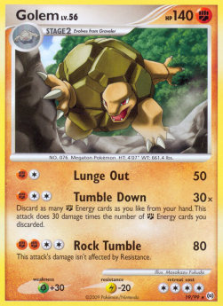 Golem Lv.56 - Arceus (Rare) [AR-19]