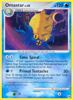 Omastar Lv.55 - Arceus (Rare) [AR-23]