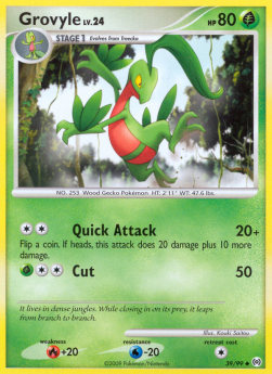 Grovyle Lv.24 - Arceus (Uncommon) [AR-39]