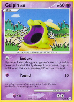 Gulpin Lv.21 - Arceus (Uncommon) [AR-40]