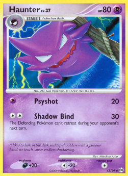 Haunter Lv.37 - Arceus (Uncommon) [AR-42]