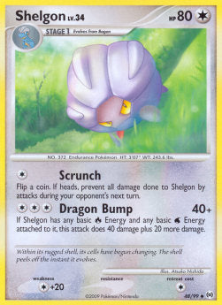 Shelgon Lv.34 - Arceus (Uncommon) [AR-48]