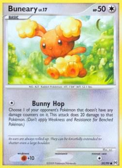 Buneary Lv.17 - Arceus (Common) [AR-55]