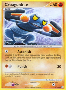Croagunk Lv.15 - Arceus (Common) [AR-61]