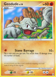 Geodude Lv.14 - Arceus (Common) [AR-65]