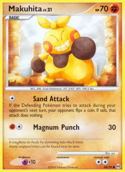 Makuhita Lv.21 - Arceus (Common) [AR-68]