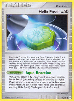 Helix Fossil - Arceus (Common) [AR-93]