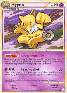 Hypno - HeartGold & SoulSilver (Rare) [HS-23]