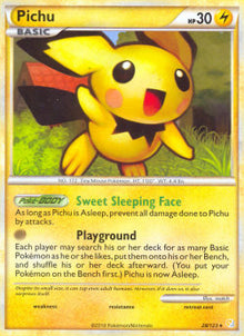 Pichu - HeartGold & SoulSilver (Rare) [HS-28]
