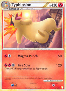 Typhlosion - HeartGold & SoulSilver (Rare) [HS-32]