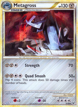 Metagross - Undaunted (Rare) [UD-18]