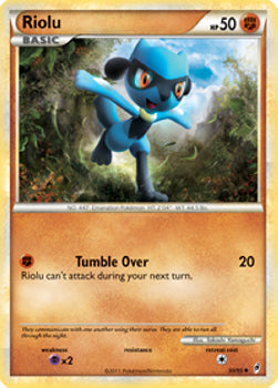 Riolu - Call of Legends (Uncommon) [CL-50]