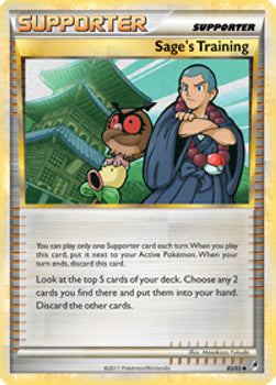 Sage's Training - Call of Legends (Uncommon) [CL-85]
