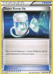 Super Scoop Up - Black & White (Uncommon) [BLW-103]