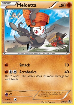 Meloetta - BW Black Star Promos (Promo) [BW-69]