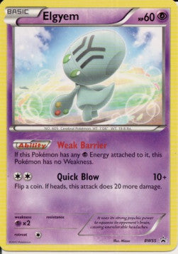 Elgyem - BW Black Star Promos (Promo) [BW-55]