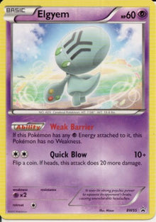 Elgyem - BW Black Star Promos (Promo) [BW-55]