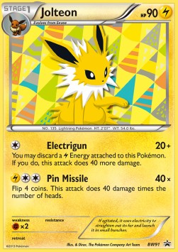 Jolteon - BW Black Star Promos (Promo) [BW-91]