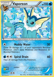 Vaporeon - BW Black Star Promos (Promo) [BW-89]