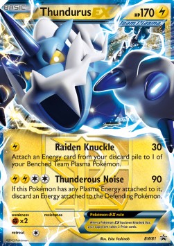 Thundurus EX - BW Black Star Promos (Promo) [BW-81]