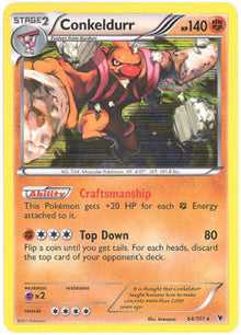 Conkeldurr - Noble Victories (Holo Rare) [NVI-64]