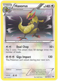 Haxorus - Noble Victories (Holo Rare) [NVI-88]