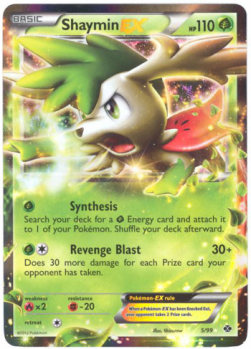 Shaymin EX - Next Destinies (Ultra Rare) [NXD-5]