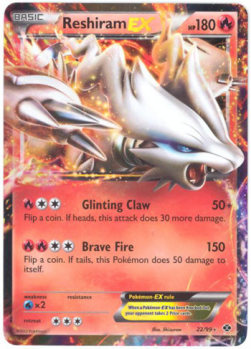 Reshiram EX - Next Destinies (Ultra Rare) [NXD-22]
