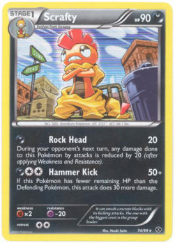 Scrafty - Next Destinies (Holo Rare) [NXD-74]