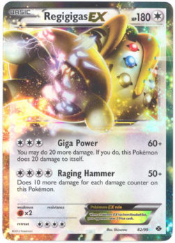 Regigigas EX - Next Destinies (Ultra Rare) [NXD-82]