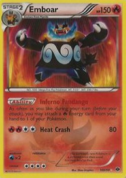 Emboar - Next Destinies (Secret Rare) [NXD-100]